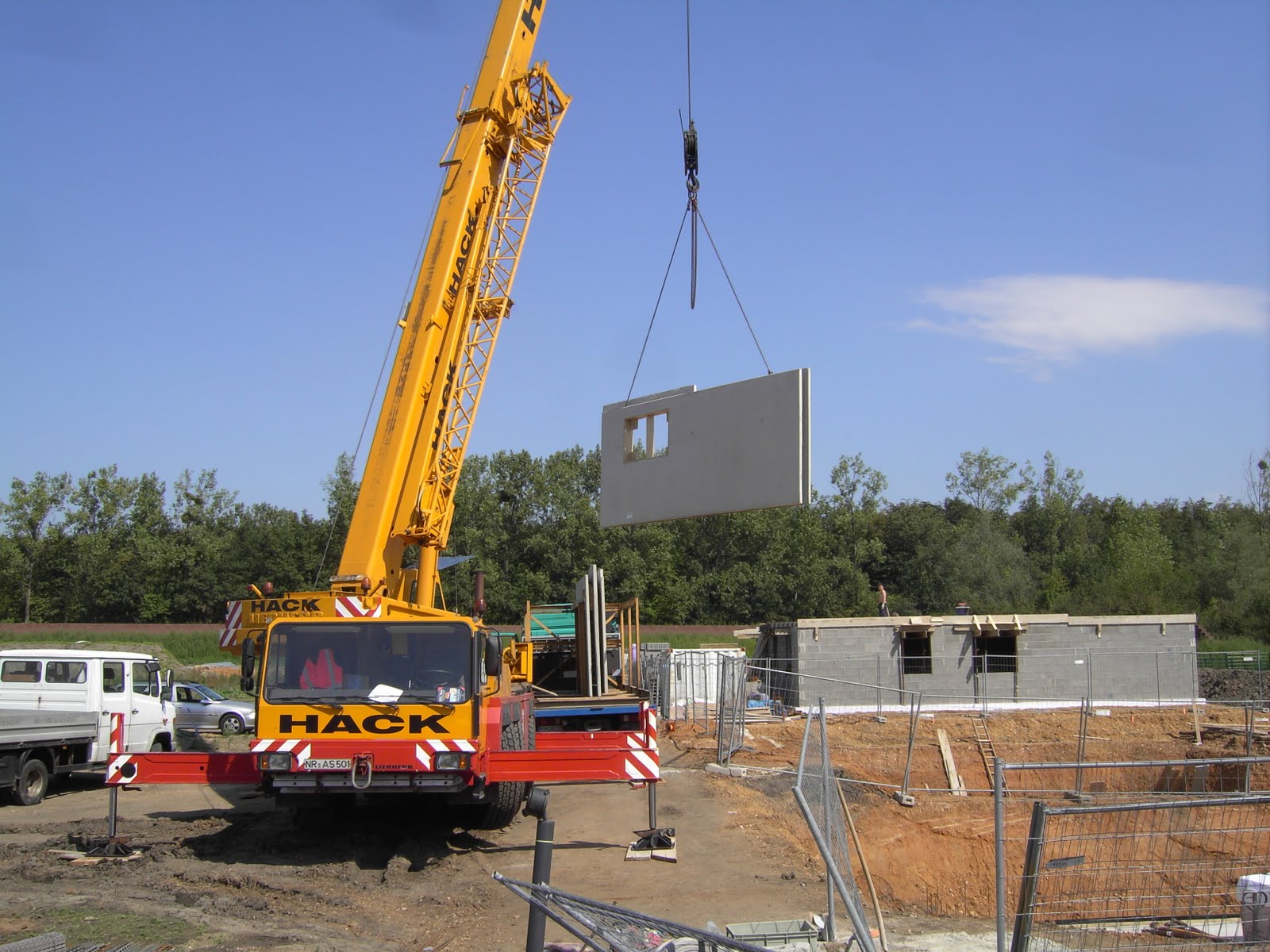 Unser Projekt " Am Villehang": August 2011