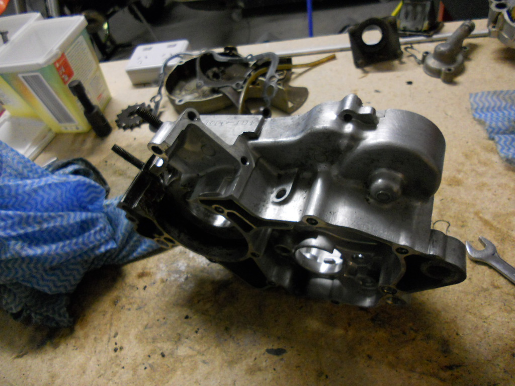 Glenn's Garage YZ80 Engine