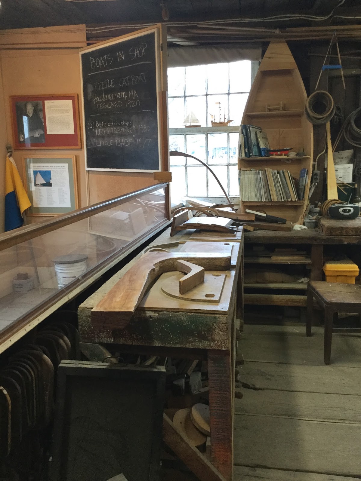 Small Boat Restoration John Gardner Boat Shop Mystic Seaport 29 Apr 17