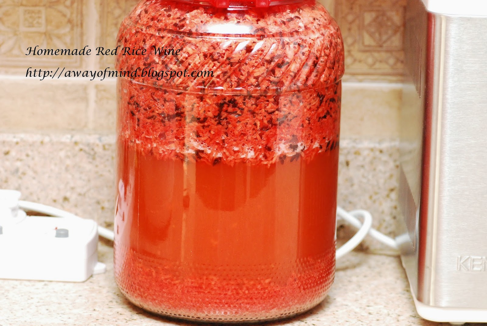 Awayofmind Bakery House Homemade Red Rice Wine 红糟米酒