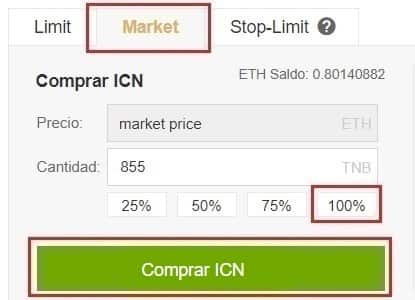 Cómo Comprar Iconomi (ICN) Coin Comprar y Guardar en Monedero Iconomi (ICN) Guía Español Tutorial