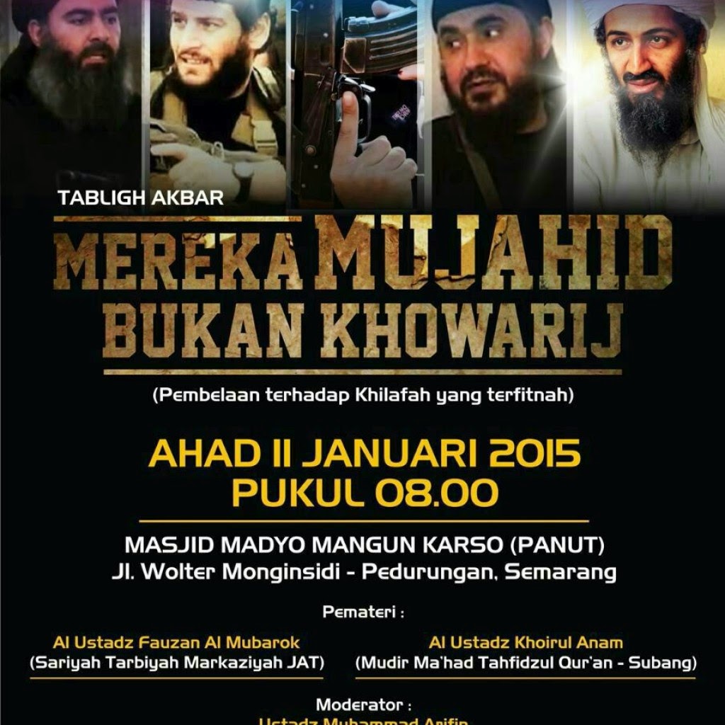ISIS Rencanakan Gelar Tabligh Akbar di Semarang