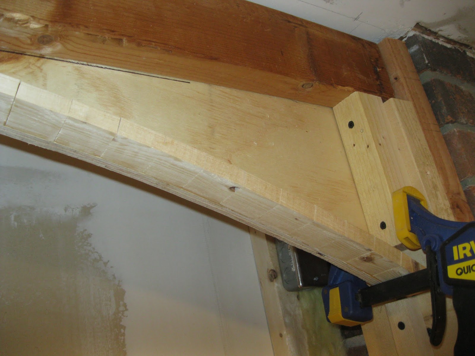 Things That Keep Dan Busy Drywall Arch for DIY