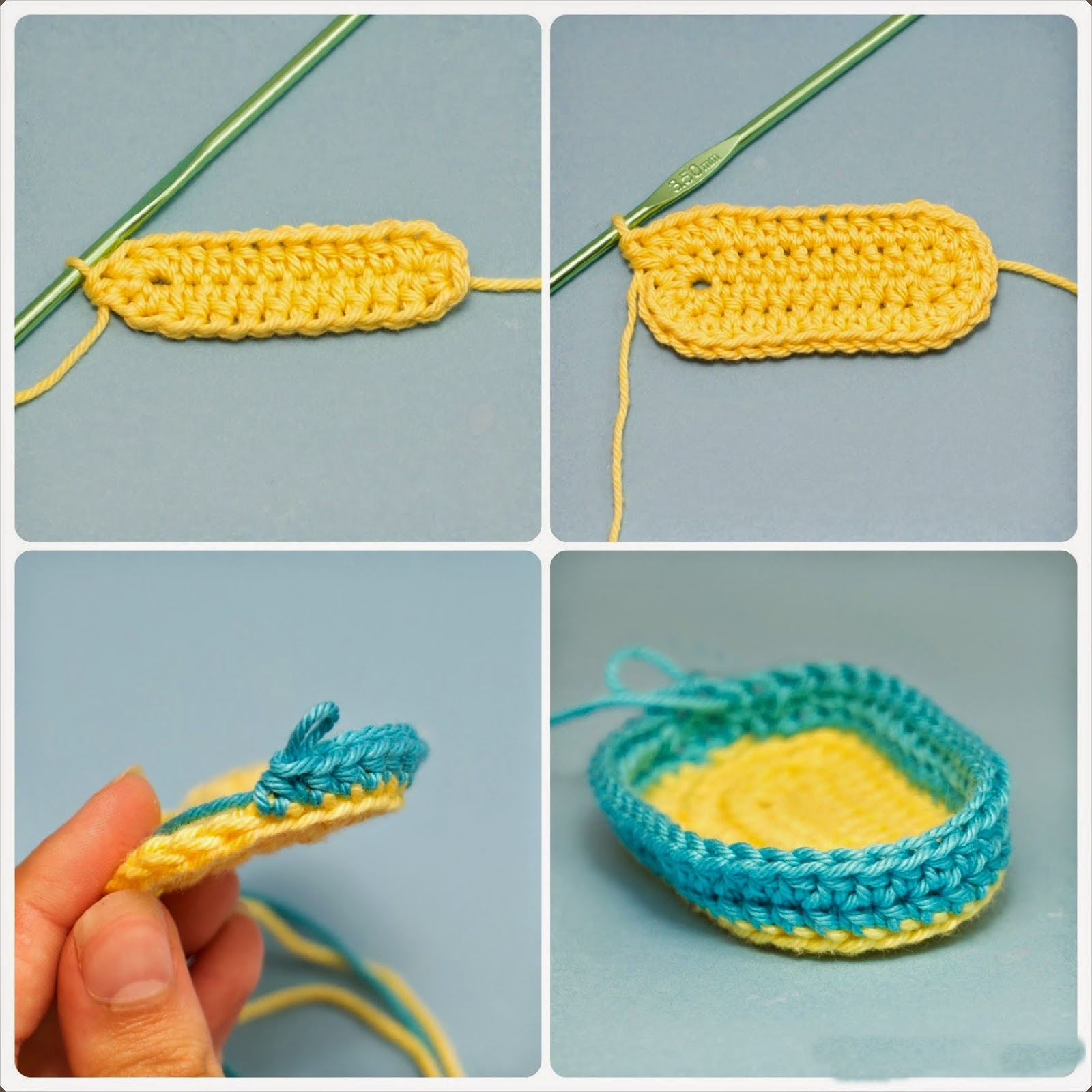 Tığ işi Fiyonklu Bebek Patiği Modeli Hayat ve İnsan 1