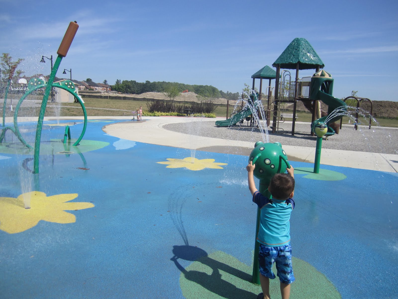 Logan and Kalia's Blog Splash Pad Review 9 Sunnyridge Park / Tesstown
