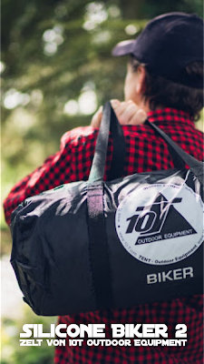 Gear of the Week #GOTW KW 15 | Silicone Biker 2 | Zelt von 10T Outdoor Equipment | 2-Personen-Zelt | Zelt-Radfahren | Zelt-Wandern | Zelt-Trekking