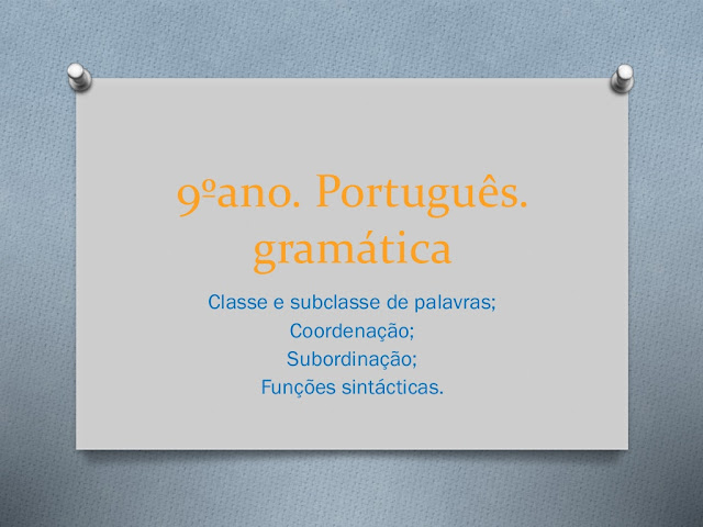 aula de portugues gramatica