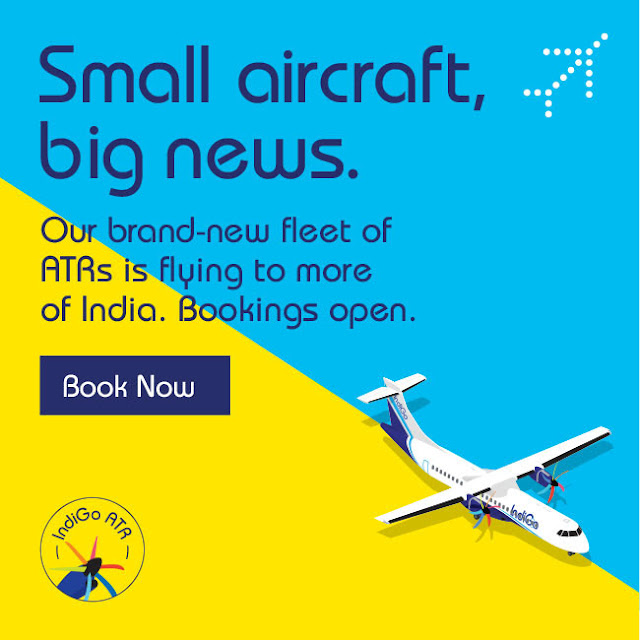 Indigo's new ATR fleet, schedule and fares The Airline Blog