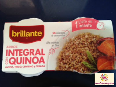 arroz brillante con quinoa