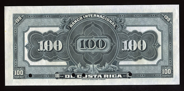 Costa Rica cien Colones Banknote