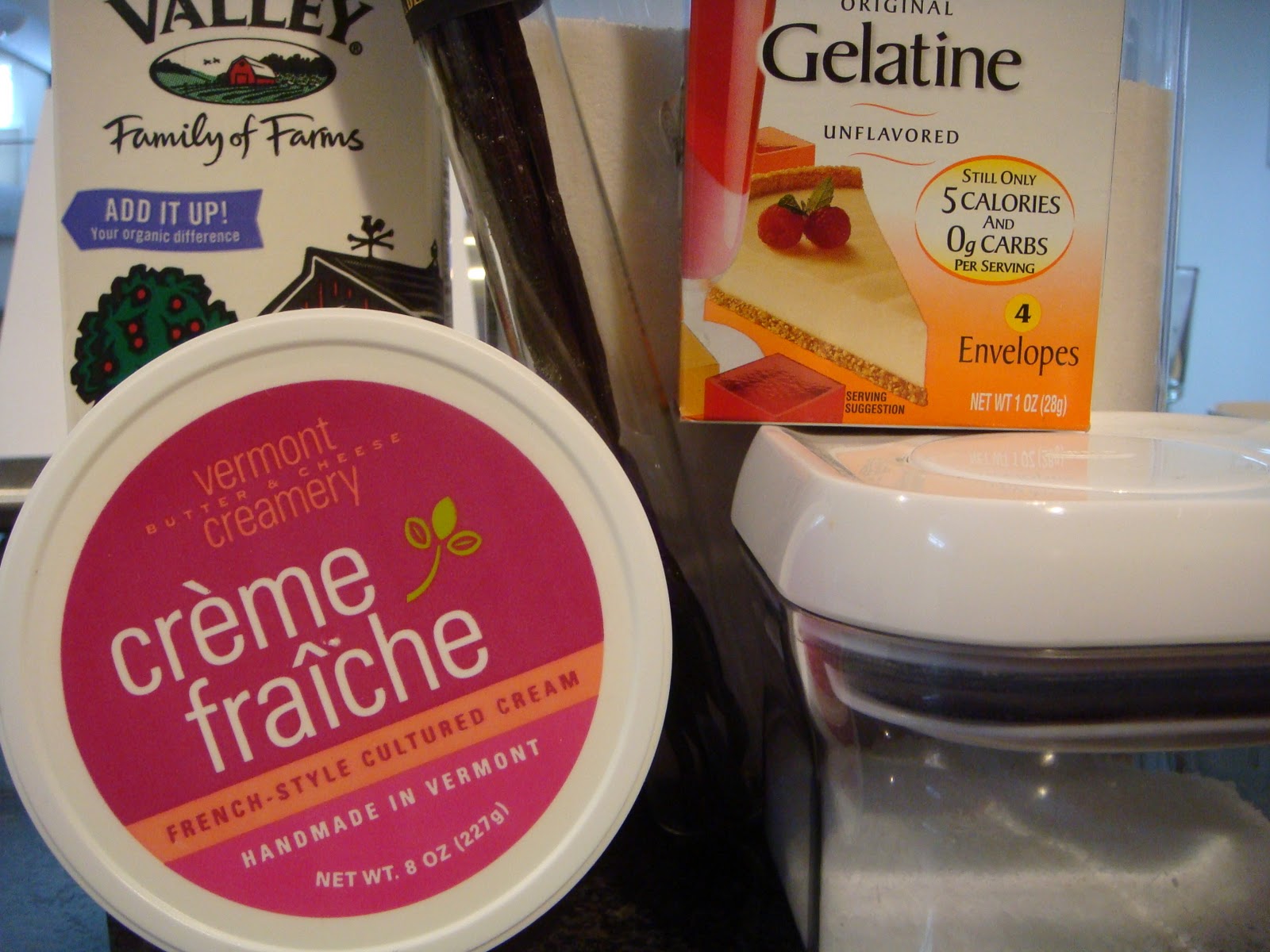 Delicious Dishings: Creme Fraiche Panna Cotta With Chocolate Sauce