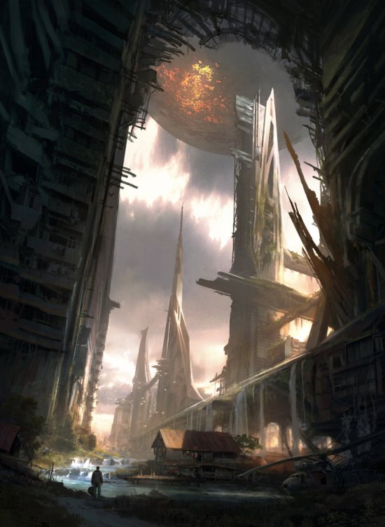 As ilustrações de ficção científica e fantasia de Jonas De Ro Jonas de Ro artstation deviantart arte conceitual ilustrações fantasia ficção científica games filmes