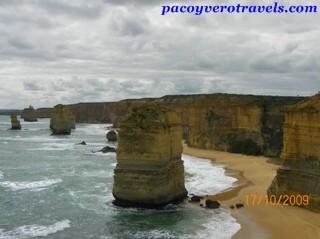 Los doce Apóstoles y la Great Ocean Road en Australia