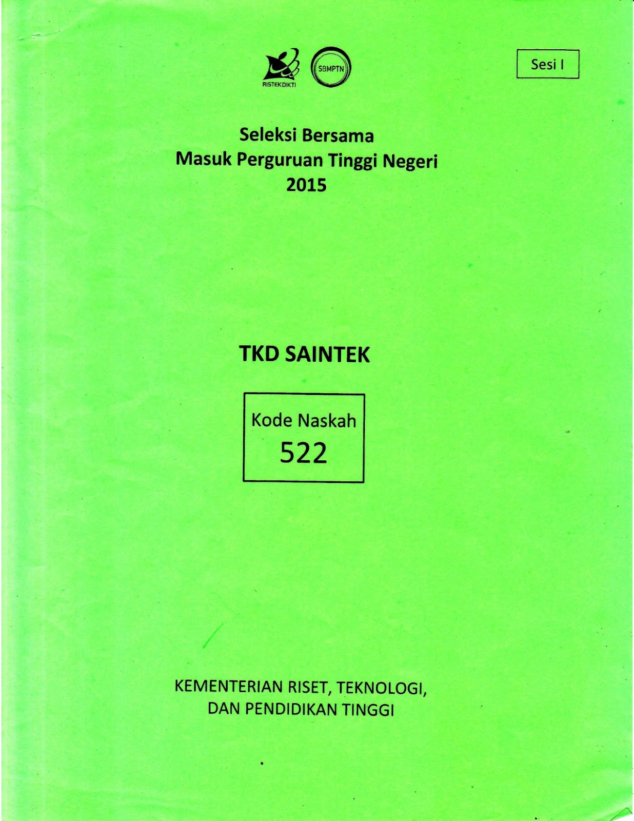 Soal Sbmptn Ipc Pdf