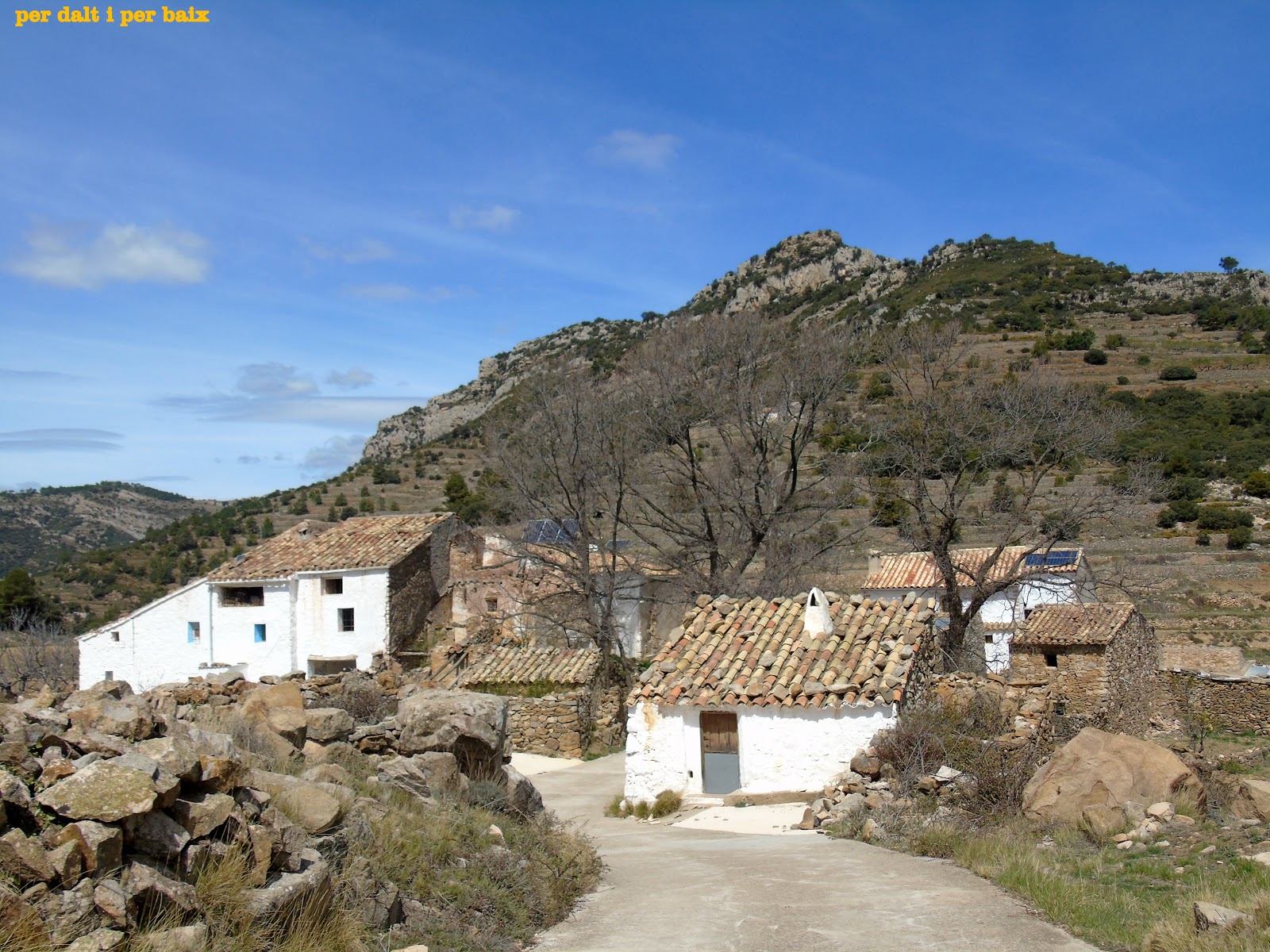La Picosa (1208 m.), desde el Mas de la Costa (Llucena) ~ Per Dalt i