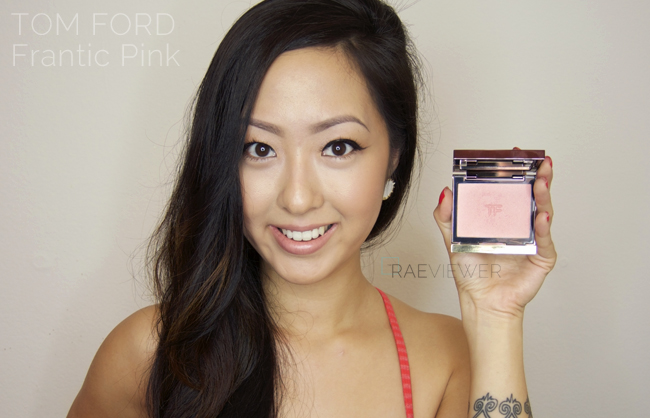the raeviewer - a blog for skin care and cosmetics from an esthetician's point of view: Tom Ford Frantic Pink (02) and Wicked (06) Cheek Colors Review, Photos, Swatches