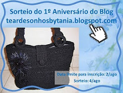 Sorteio blog Tania