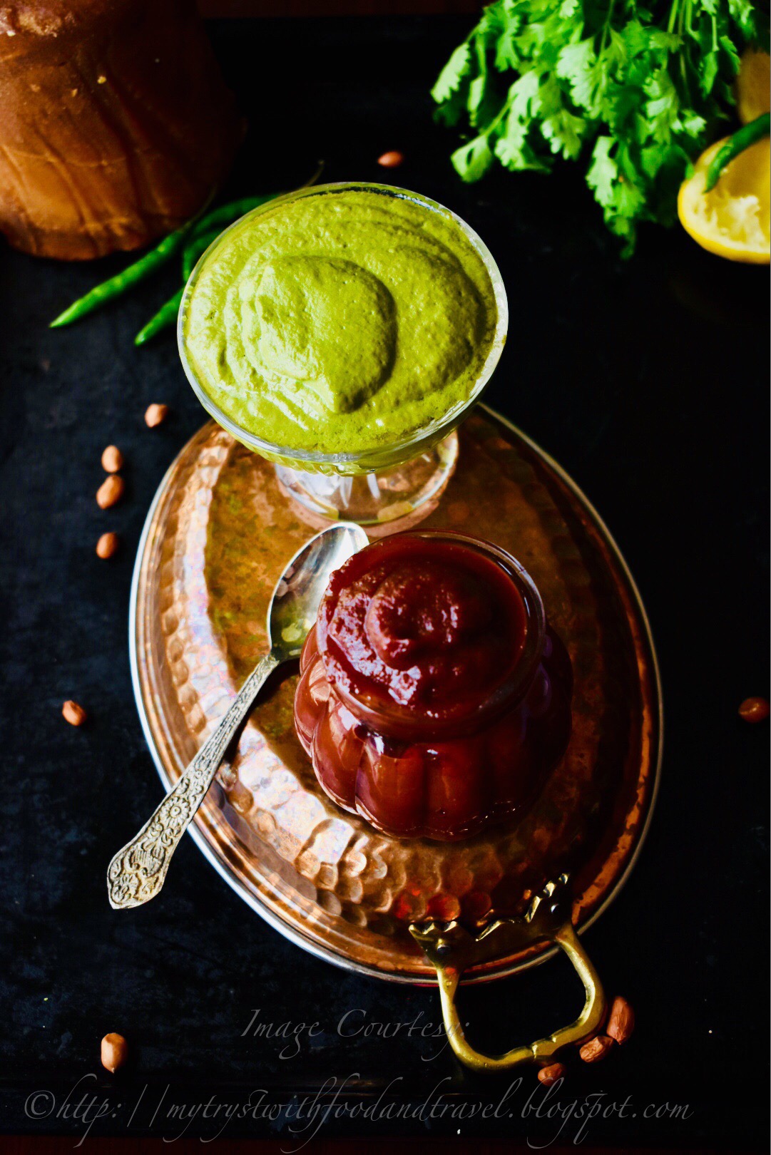 My Tryst With Food And Travel Navratri Special Meethi & Teekhi Chutney