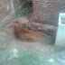 Animal cai dentro de fossa e Corpo de Bombeiros faz o resgate da vaca