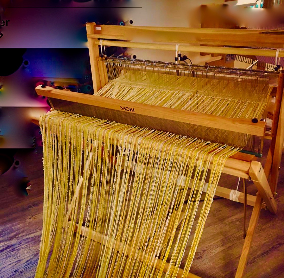 CENTERING WITH FIBER My new Saori hand woven Jacket AND introducing a