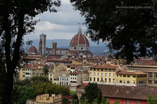 Florence Italy flowers happy birthday Rudy