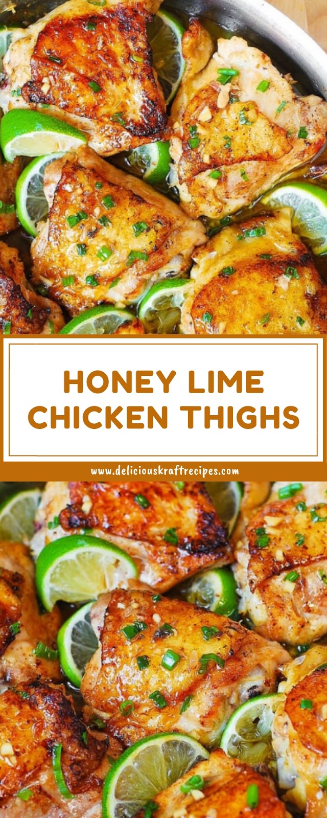 HONEY LIME CHICKEN THIGHS