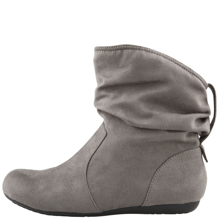 Gray boot. Gray boot