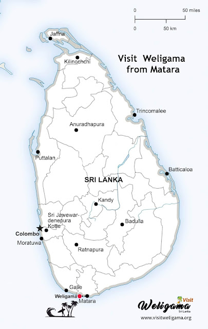 How to visit Weligama from Matara