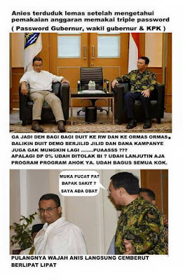 Kunci Itu Ternyata Bukan Milikku ahok, anies