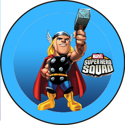 Marvel Superhero Squad: Etiquetas para Candy Bar para Imprimir