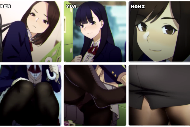 Miru Tights, primeiras impressões. Um anime sobre meias e garotas de pernas  atraentes.