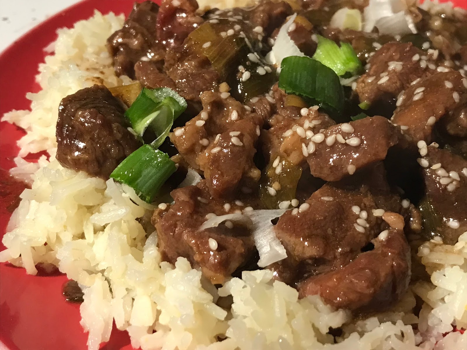 Laura's Culinary Adventures Slow Cooker Sesame Beef