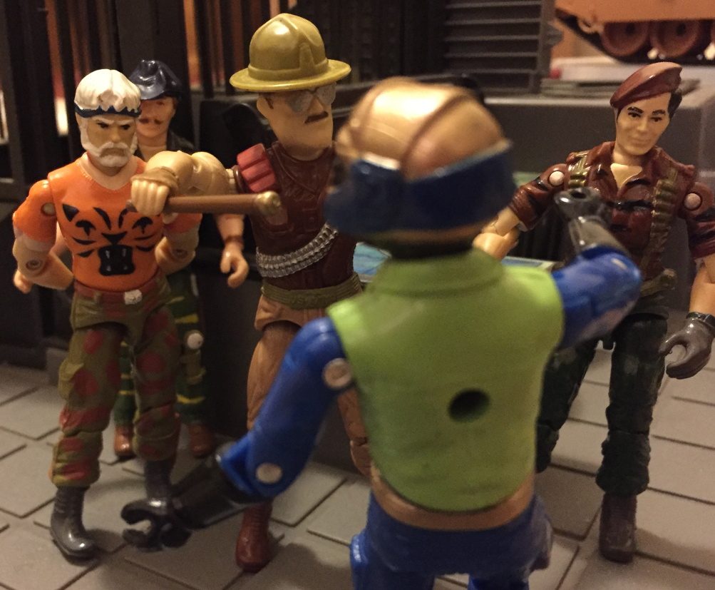 Figures 1988 Sgt. Slaughter Around the 