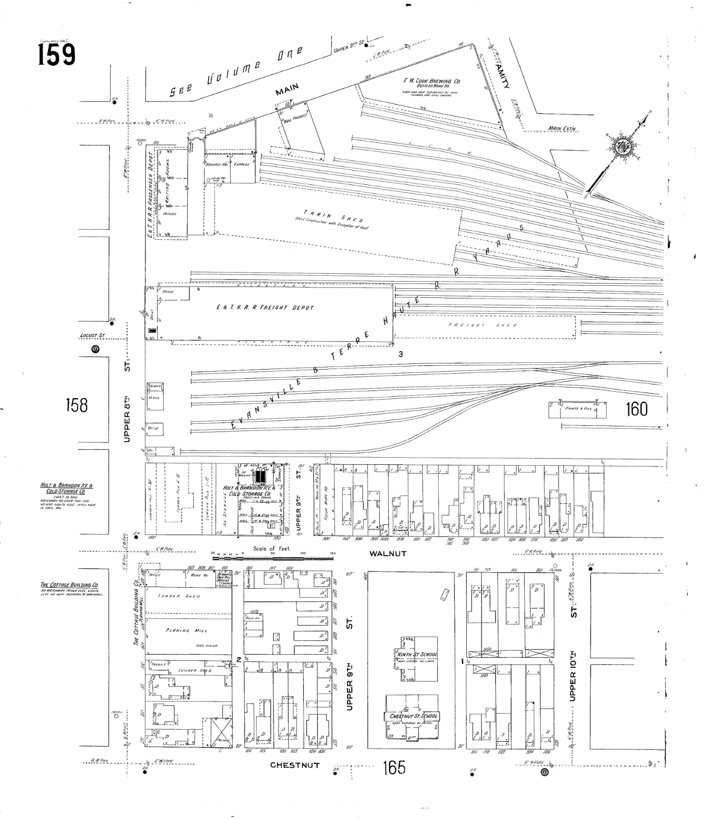 Towns and Nature Evansville, IN C&EI/Evansville & Terre Haute Depot