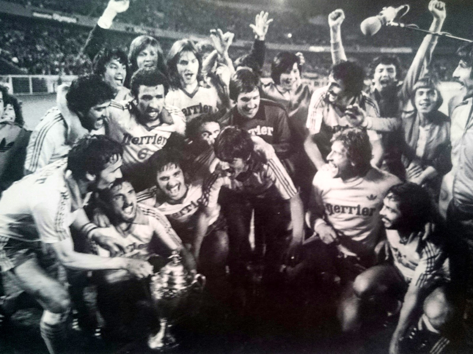Finale coupe de France 1979. NANTESAUXERRE. THE VINTAGE FOOTBALL CLUB