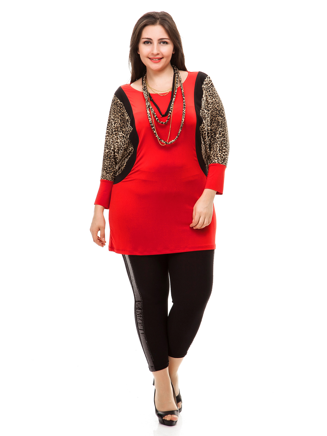 plus size dresses lengthy sleeve