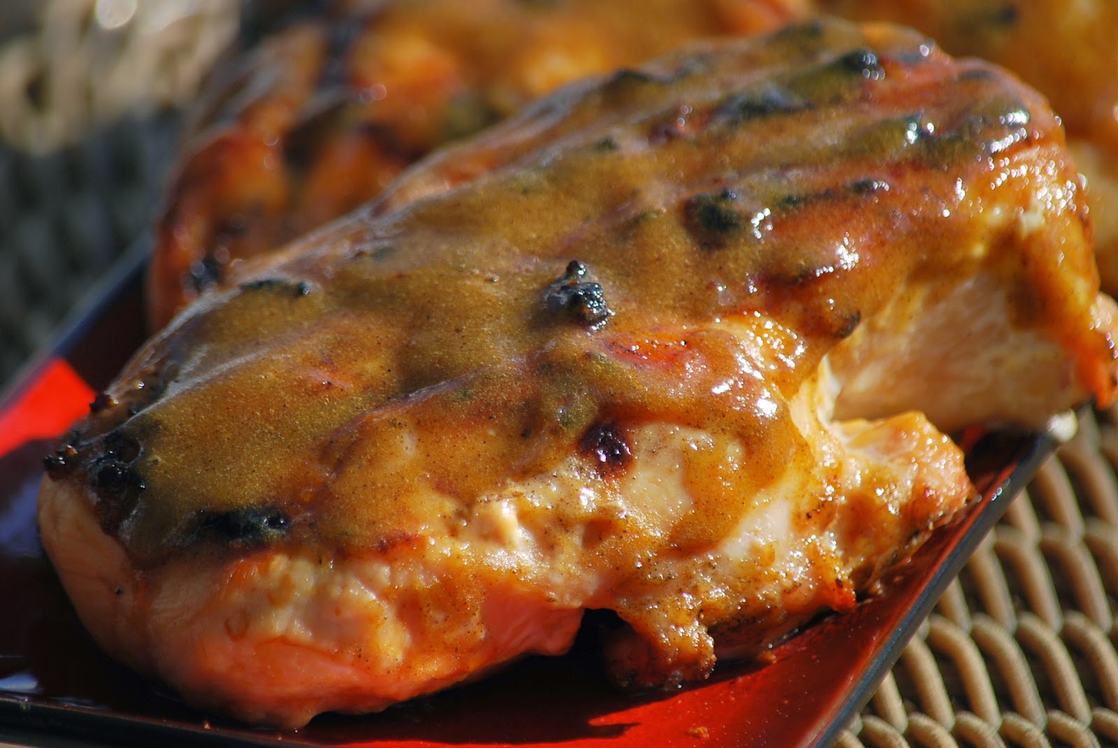 My story in recipes Grilled Brown Sugar Mustard Chicken