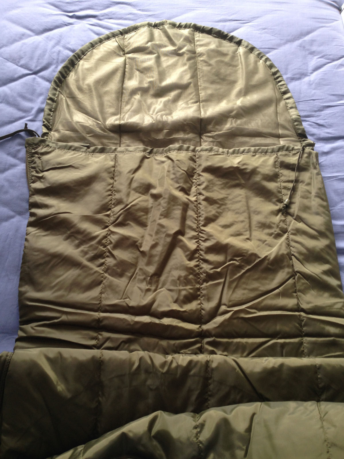 Webbingbabel: British Army Warm Weather Sleeping Bag Kit