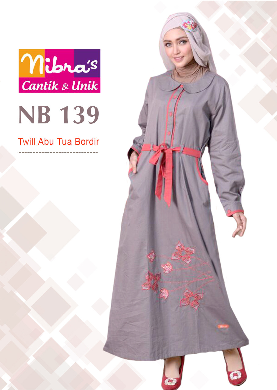 33+ Gamis Sarimbit Nibras Terbaru 2019, Ide Modis!
