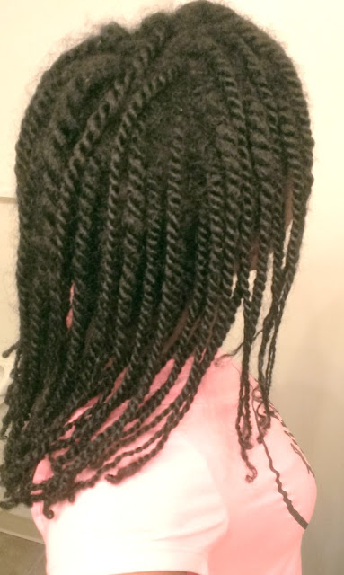 Mini twists on natural hair week two - ClassyCurlies