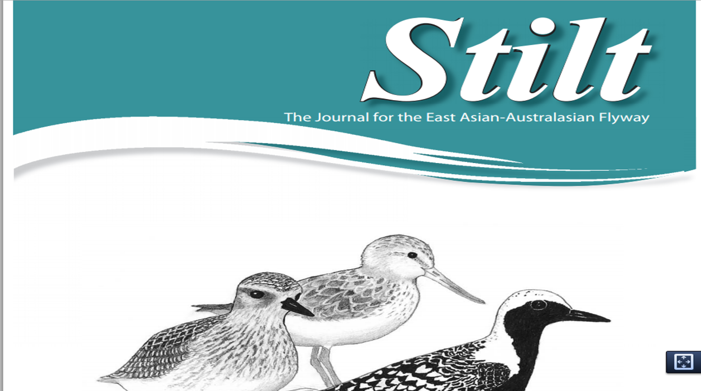 Dr Mat This journal is popular among shore birds researchers BUT no