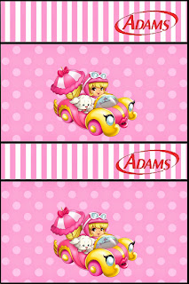 Penelope Glamour Bebé: Etiquetas para Candy Bar para Imprimir Gratis. Etiqueta Golosinas Adams para Imprimir Gratis de Penelope Glamour Bebé.
