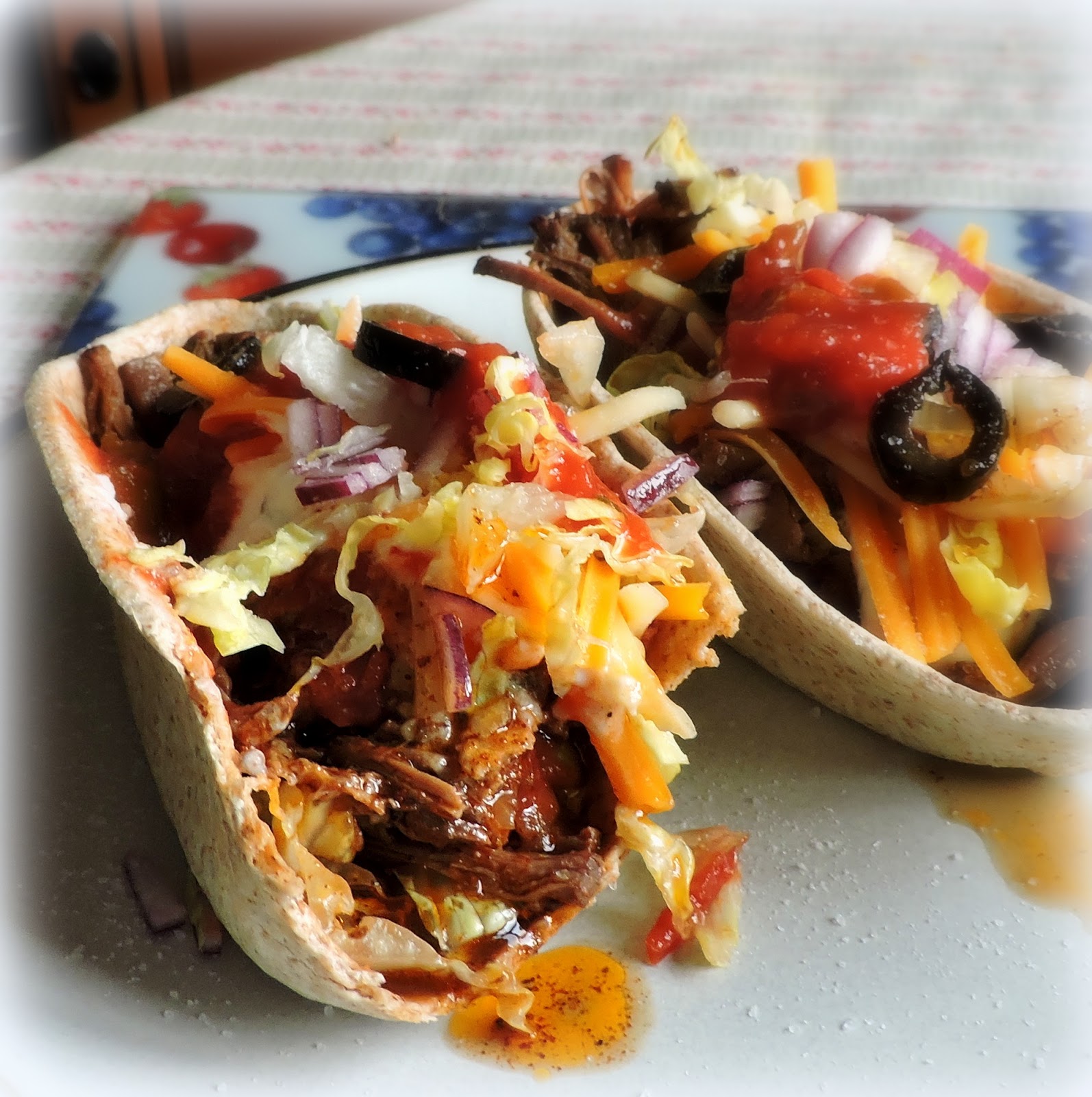 The English Kitchen Pulled Beef Tacos