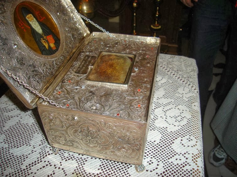 Ιερό λείψανο του Οσίου Αρσενίου του Καππαδόκου http://leipsanothiki.blogspot.be/