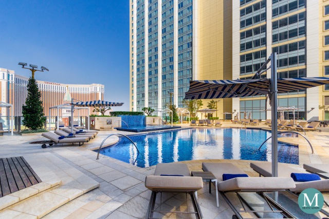 outdoor swimming pool at The St. Regis Macao, Cotai Central