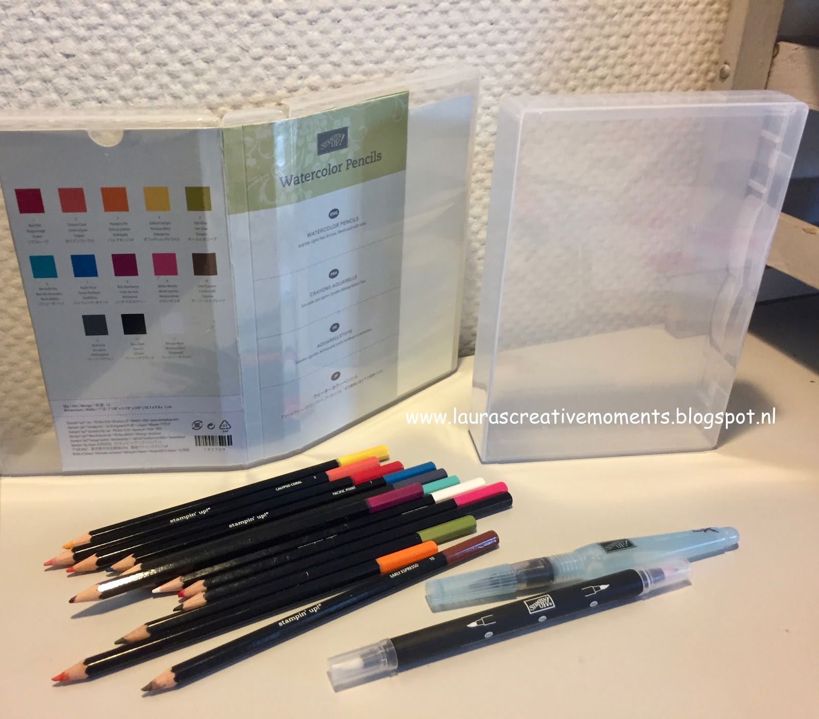 Laura's Creative Moments WATERCOLOR PENCILS STAMPIN' UP!