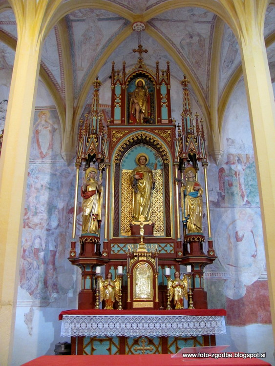 Cerkev sv. Lenarta na Krtini pri Dobu Slovenija