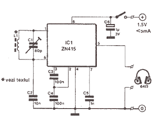 Wireless Headphone Transmitter Receiver Circuit