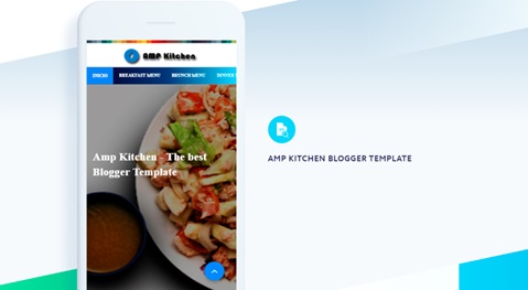 download template blogger amp kitchen
