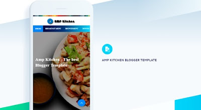 download template blogger amp kitchen